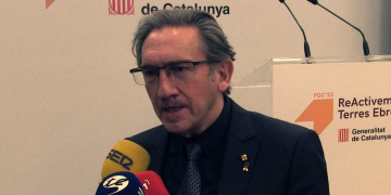 Giró sosté que el pressupost de la Generalitat s’ha incrementat més del 70% a l’Ebre