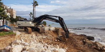 El passeig marítim de les Cases d’Alcanar i les carreteres fins a Ulldecona estaran reparades abans de final d’any