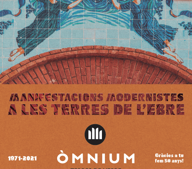 El patrimoni modernista de l’Ebre protagonitza el calendari d’Òmnium Cultural