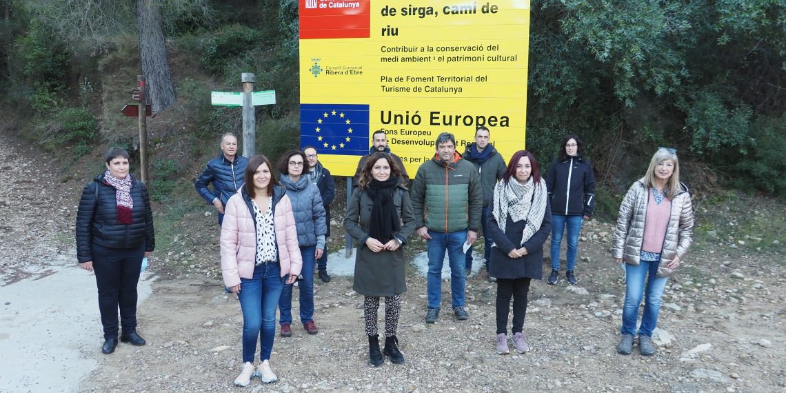 Vilagrà inaugura el renovat Pas de l’Ase i dona suport al 5G Rural de la Ribera d’Ebre