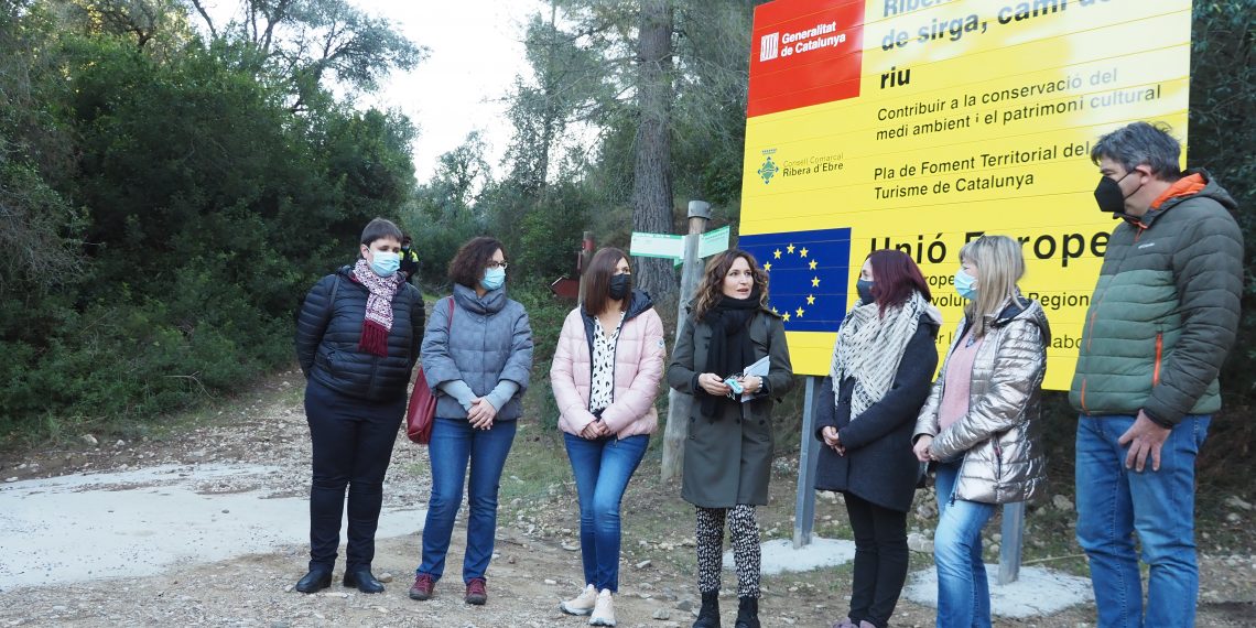 Vilagrà inaugura el renovat Pas de l’Ase i dona suport al 5G Rural de la Ribera d’Ebre