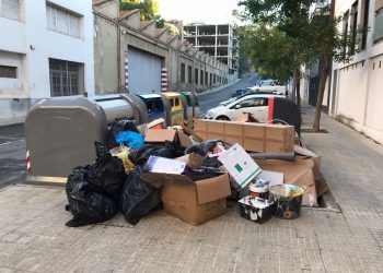 La Policia Local aixeca fins a 22 actes per abocaments de brossa als carrers de Tortosa