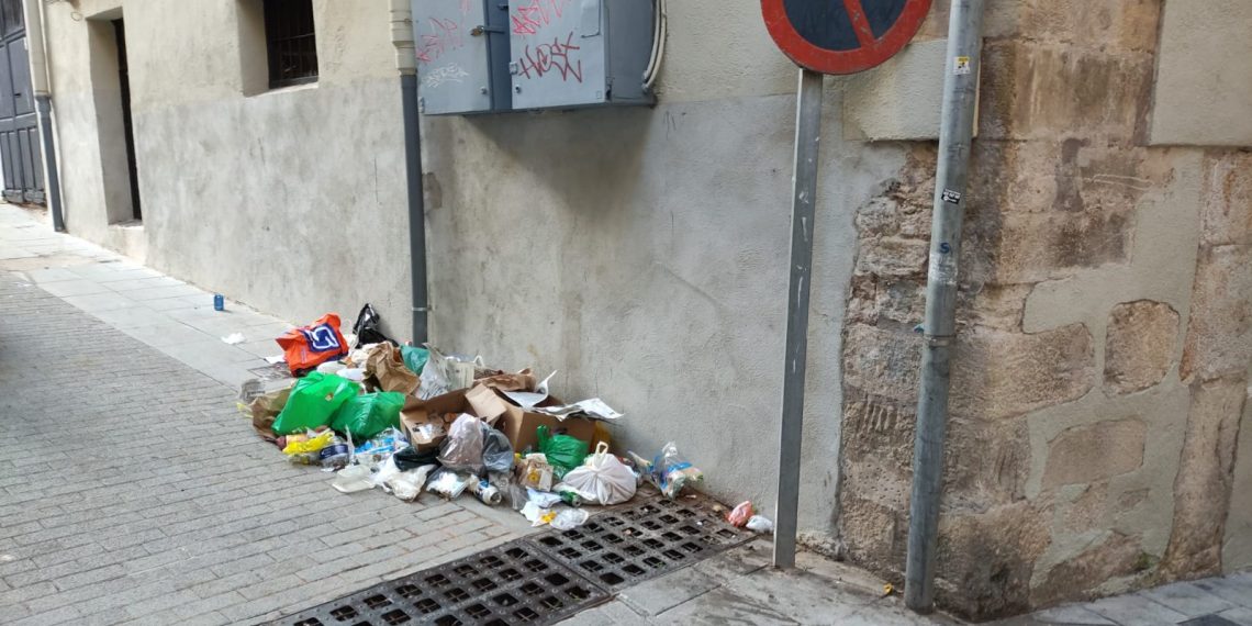 La Policia Local aixeca fins a 22 actes per abocaments de brossa als carrers de Tortosa