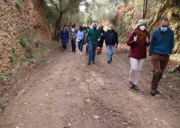 Amposta recupera un tram de la Via Verda amb els pressupostos participatius