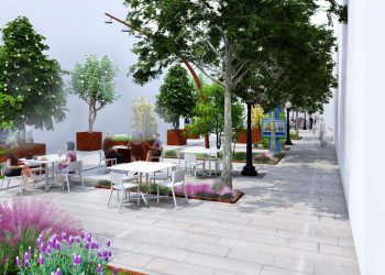 Així serà el renovat carrer Cervantes de Tortosa, convertit en bulevard