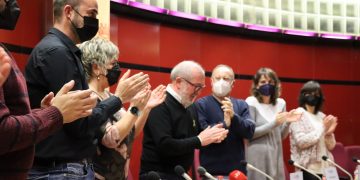 [#Vídeo] Així va ser el ple de renúncia de Paco Gas com alcalde de Roquetes