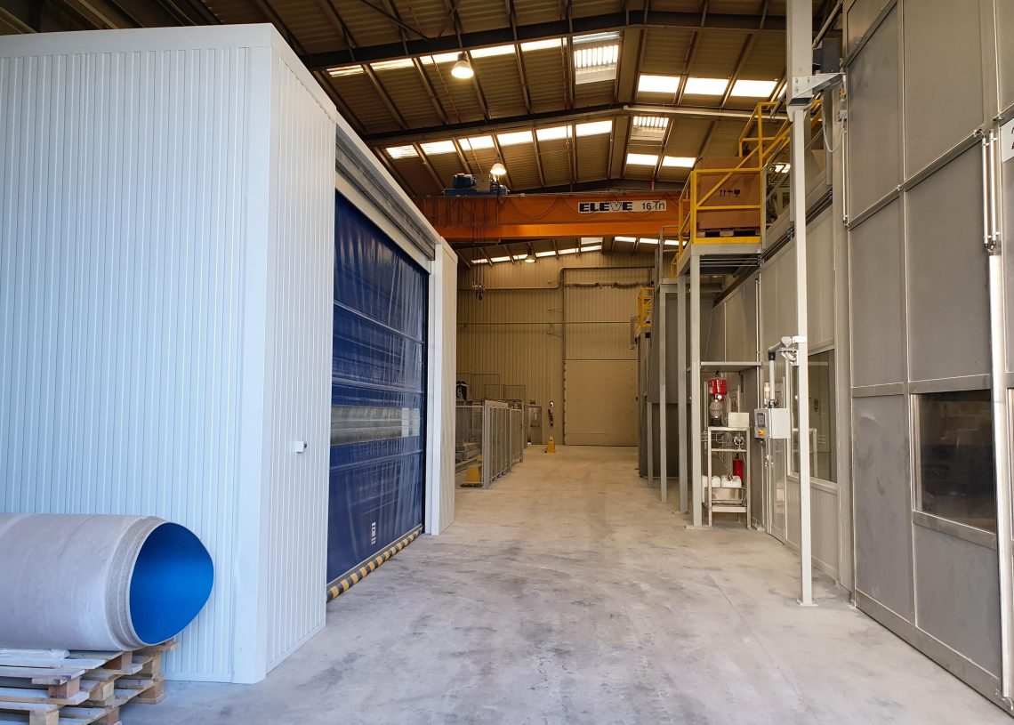 Amiblu inverteix tres milions a Camarles per produir canonades no circulars