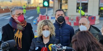 Tortosa renova l’avinguda Felip Pedrell entre la plaça del Paiolet i la plaça de la Catedral