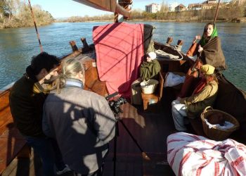 Lo Sirgador participa en el rodatge del documental ‘Terra d’Edom’