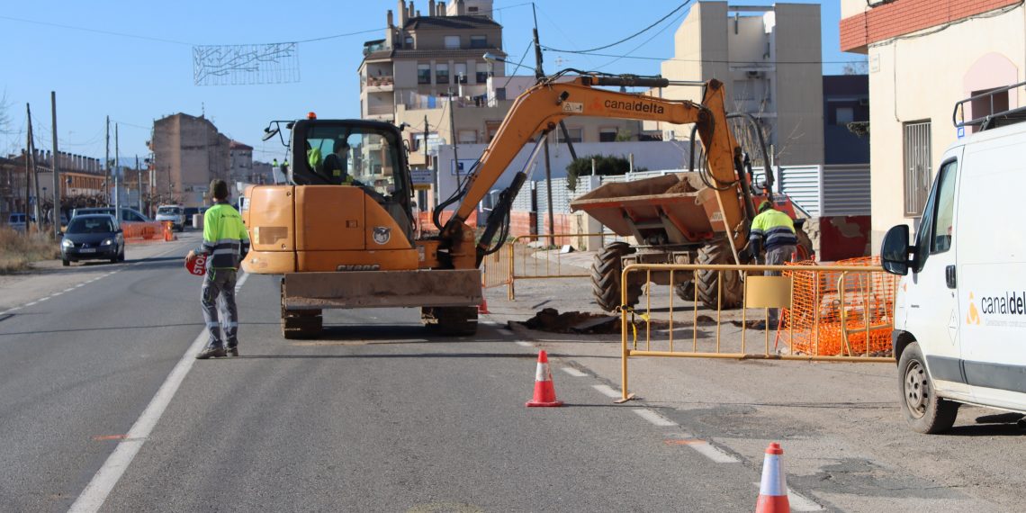 L’Aldea comença la segona fase de les obres per transformar en avinguda l’antiga N-340