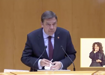 El ministre d’Agricultura lamenta des del Senat la mort del gandesà Miquel Aubà