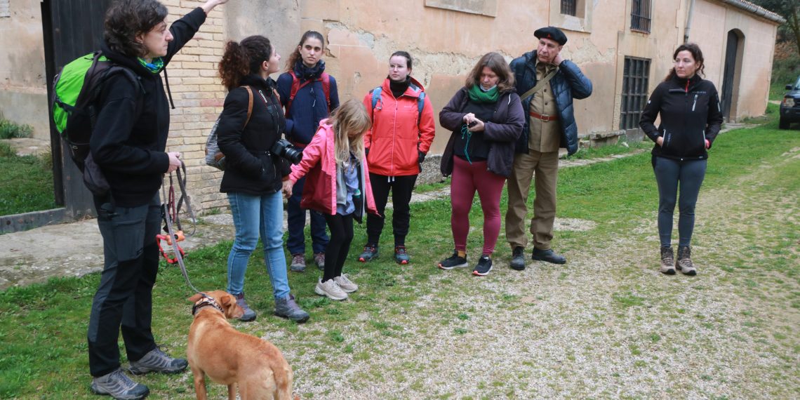 Rememoren la retirada del batalló Lincoln-Washington entre Batea i Corbera d’Ebre amb una ruta a peu