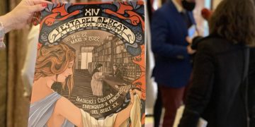 Així és el cartell de la Festa del Mercat a la Plaça d’Amposta, recuperada al 100%