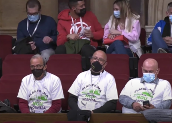 La plataforma anuncia una comissió tècnica per garantir la construcció del nou hospital