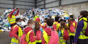 El COPATE organitza visites d’escolars a les plantes de  transferència de l’Aldea