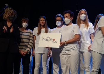L’emocionant homenatge de l’Escola Municipal de Teatre de Tortosa a Marisa Valls Montesó