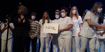L’emocionant homenatge de l’Escola Municipal de Teatre de Tortosa a Marisa Valls Montesó