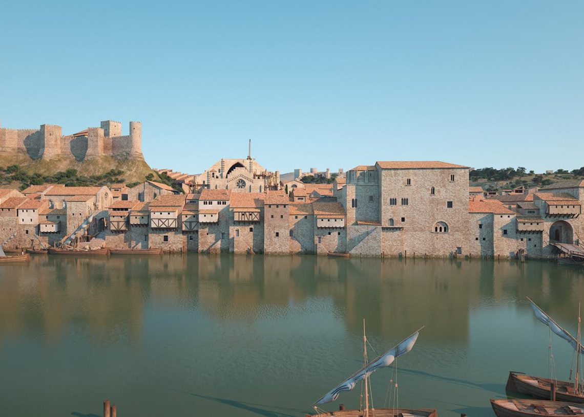 Així és la impressionant imatge que recrea la Tortosa del Renaixement en 3D