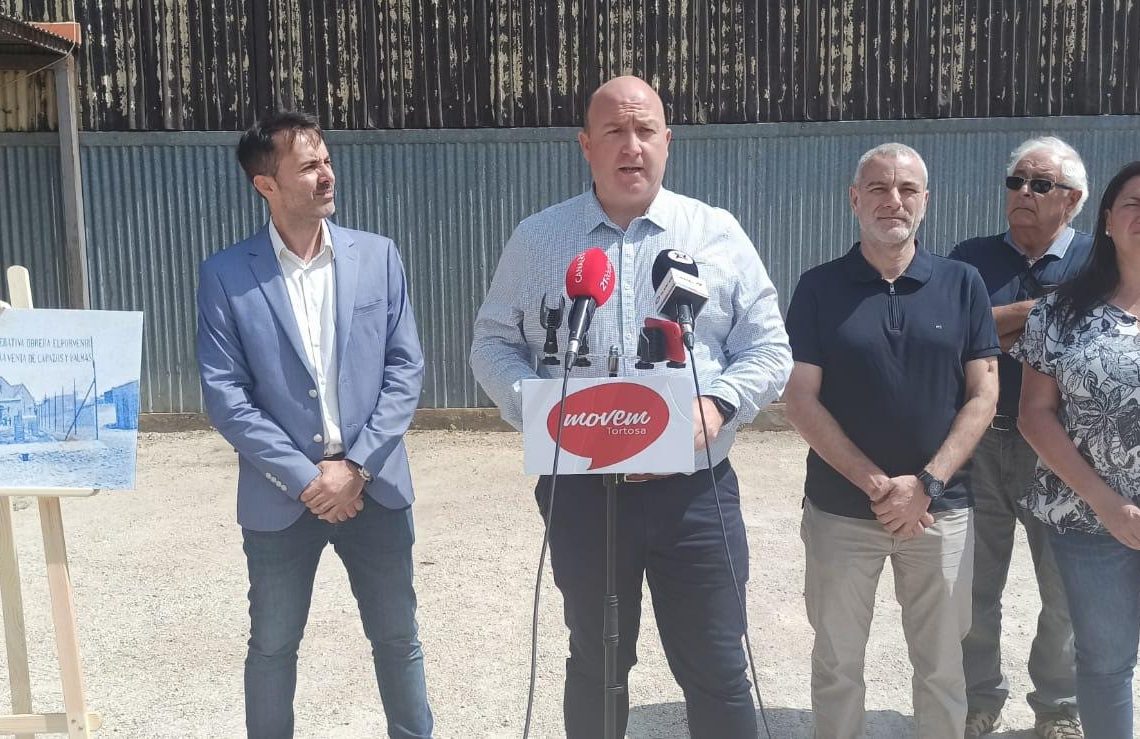 Movem Tortosa i Movem Els Reguers proposen pintar un mural per recordar la cooperativa ‘El Porvenir’