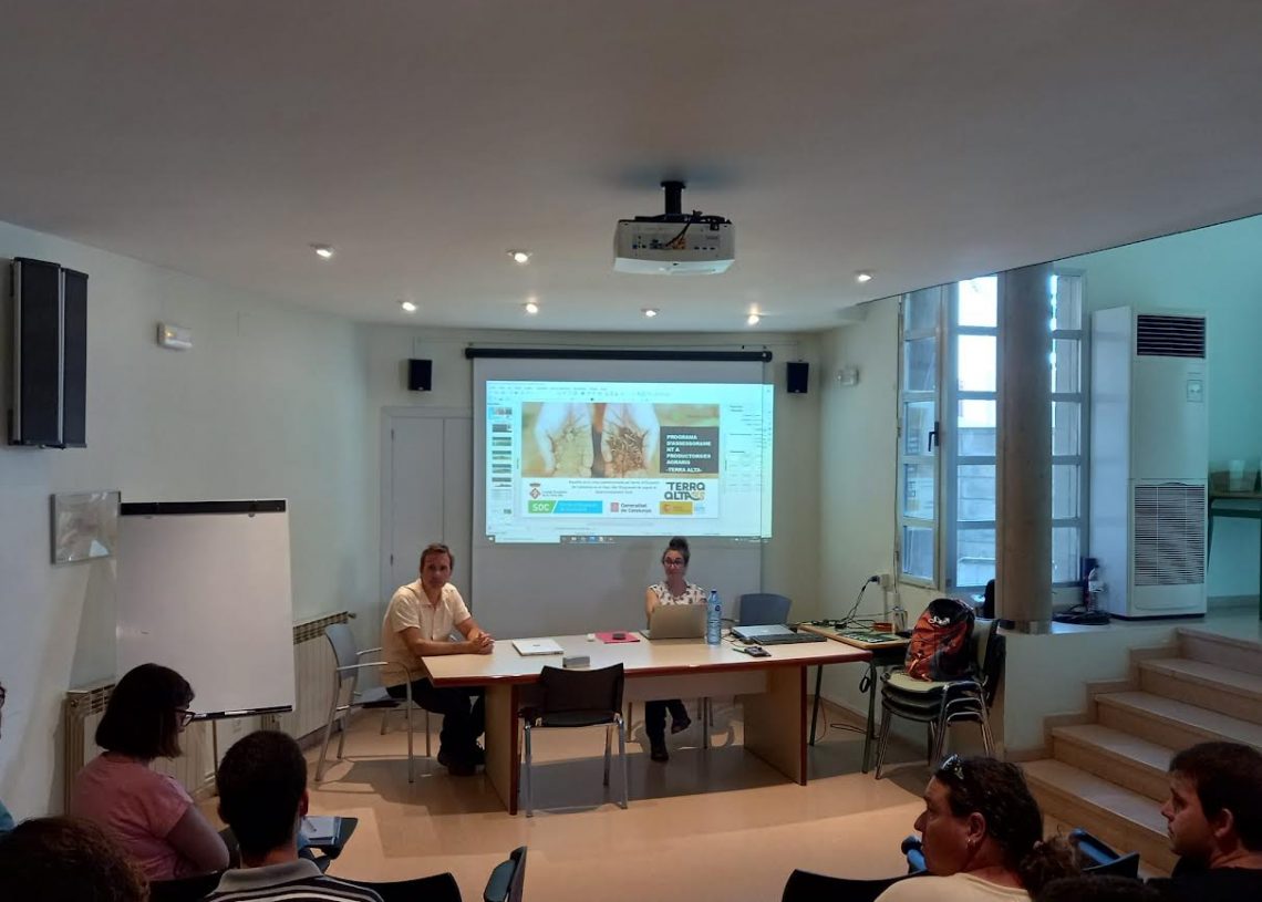La Terra Alta assessora sis productors agraris i ramaders per trobar noves oportunitats de negoci