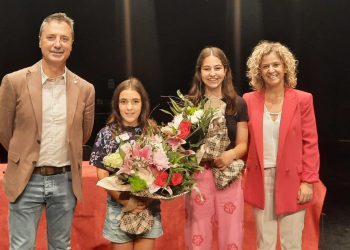 Cinta Herrero i Neus Forés, reina i reina infantil de les festes de la Cinta 2022