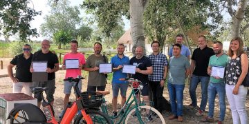 La il·luminació solar de la Via Verda del Baix Ebre rep el premi Encicla’t