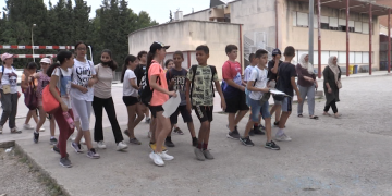 Així ha sigut la caminada solidària de l’Escola Ferreries amb la Lliga contra el Càncer