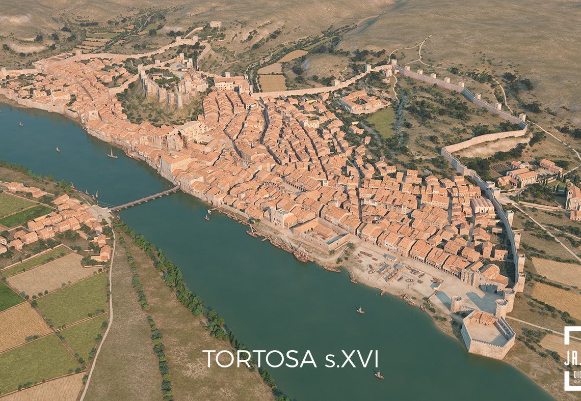 L’impressionant fil de Twitter que explica la recreació virtual de la Tortosa del segle XVI