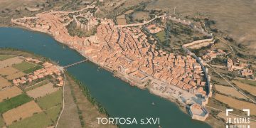L’impressionant fil de Twitter que explica la recreació virtual de la Tortosa del segle XVI
