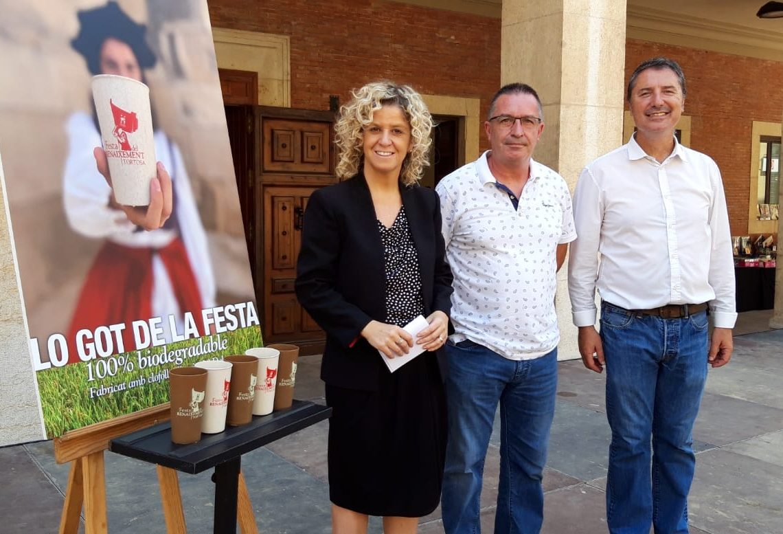 El nou Got de la Festa del Renaixement, 100% sostenible i fet amb clofolla d’arròs del Delta