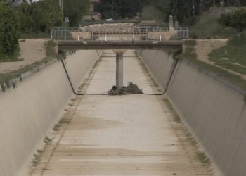 La Comunitat de Regants de l’Esquerra buidarà el canal tot l’hivern per reduir costos