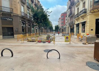 Tortosa preveu acabar les obres del segon tram del carrer Cervantes abans de la Cinta