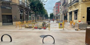 Tortosa preveu acabar les obres del segon tram del carrer Cervantes abans de la Cinta