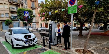 Tortosa triplica en un any l’ús dels carregadors de vehicles elèctrics