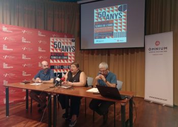 Òmnium Cultural clourà el 50è aniversari a l’Ebre amb un acte institucional a Tortosa