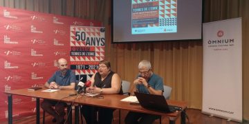 Òmnium Cultural clourà el 50è aniversari a l’Ebre amb un acte institucional a Tortosa