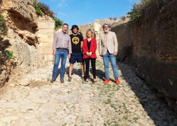 Les obres al fortí de Tenasses revelen l’antic camí cobert d’accés al recinte emmurallat