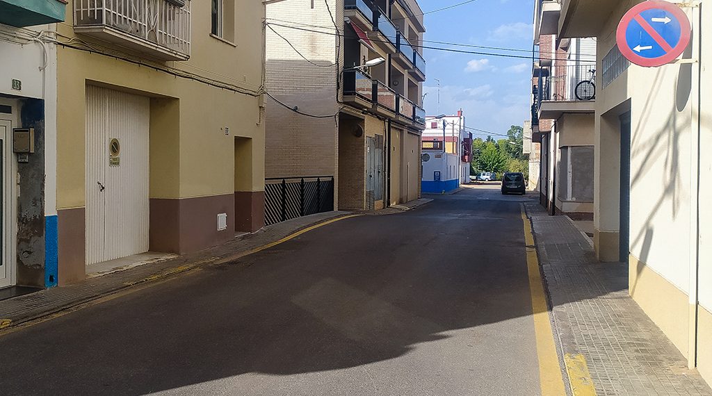 [#Fotogaleria] Les Cases d’Alcanar: la mateixa foto, un any després dels aiguats