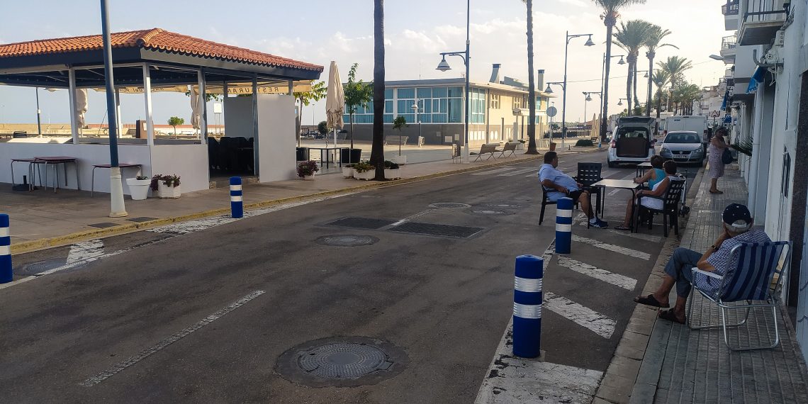 [#Fotogaleria] Les Cases d’Alcanar: la mateixa foto, un any després dels aiguats