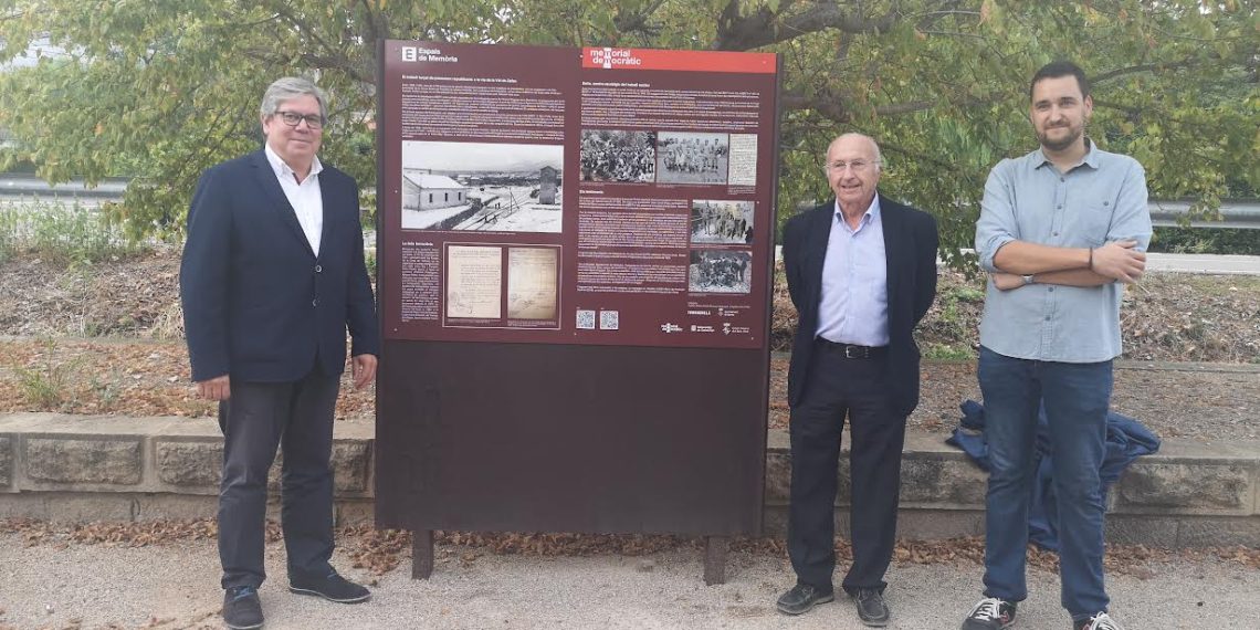El Baix Ebre senyalitza i  dignifica la Via Verda com espai de memòria democràtica