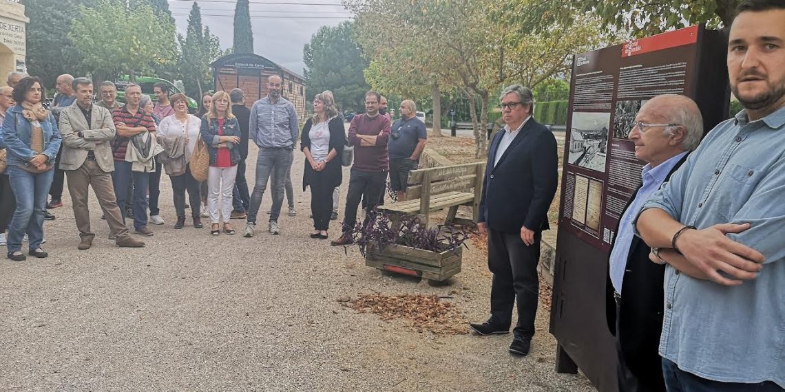 El Baix Ebre senyalitza i  dignifica la Via Verda com espai de memòria democràtica