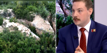 Santín denuncia l’oblit i la deixadesa de les trinxeres de la Guerra Civil a Amposta