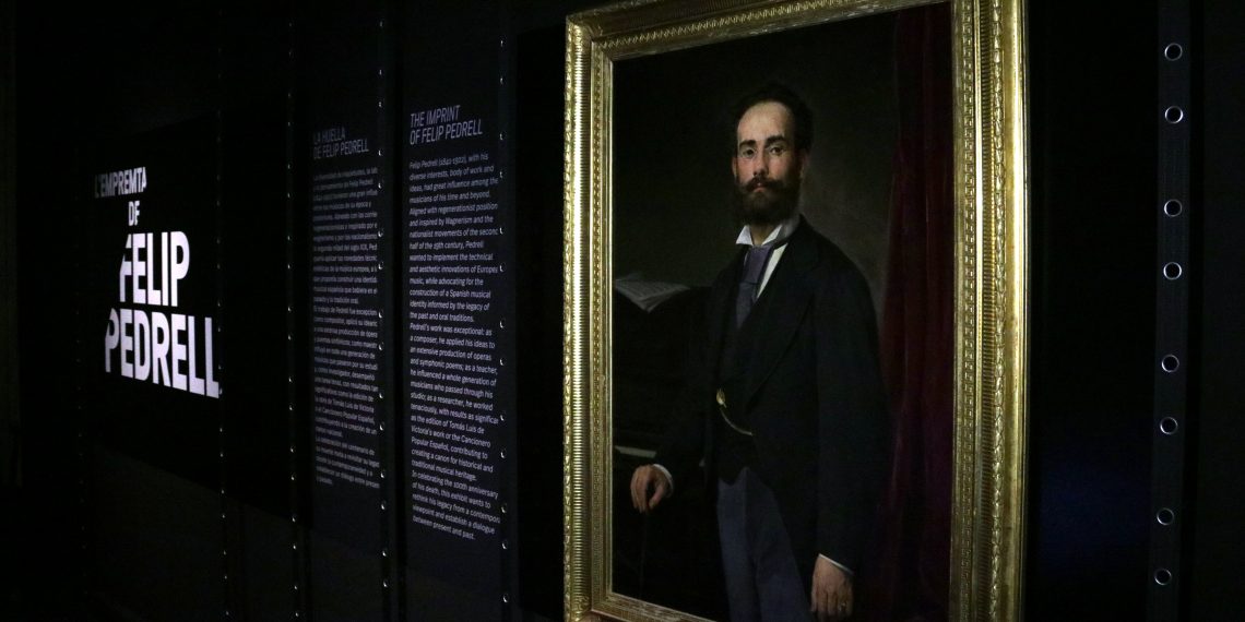 El Museu de la Música de Barcelona dedica una exposició a Felip Pedrell i en reivindica la seua contemporaneïtat