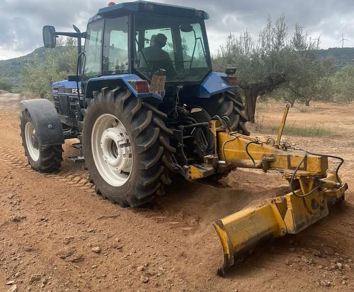 Tortosa amplia les obres de millora dels camins a la zona del Coll de l’Alba