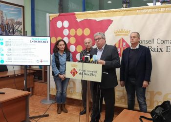 El Consell Comarcal del Baix Ebre aprovarà un pressupost de més de 23,7 milions d’euros