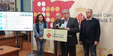 El Consell Comarcal del Baix Ebre aprovarà un pressupost de més de 23,7 milions d’euros