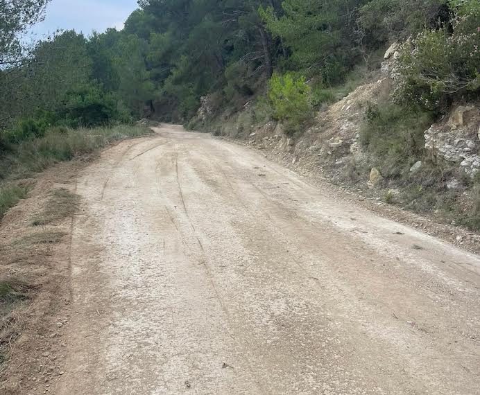 Tortosa amplia les obres de millora dels camins a la zona del Coll de l’Alba