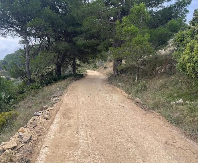 Tortosa amplia les obres de millora dels camins a la zona del Coll de l’Alba