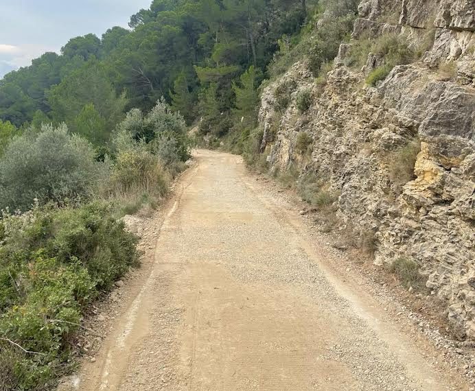 Tortosa amplia les obres de millora dels camins a la zona del Coll de l’Alba