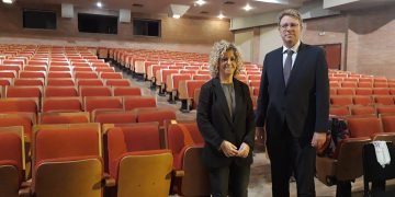 Roigé desbloquejarà l’ampliació de l’auditori de Tortosa amb els 2,5 milions aconseguits per Bel a Madrid